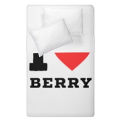 I Love Berry Duvet Cover Double Side (single Size) by ilovewhateva