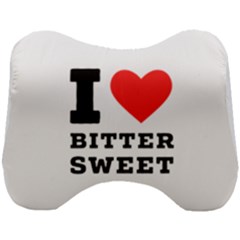 I Love Bitter Sweet Head Support Cushion by ilovewhateva