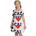 I love acai berry Kids  Short Sleeve Tiered Mini Dress View2