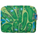 Golf Course Par Golf Course Green Make Up Pouch (Large) View2