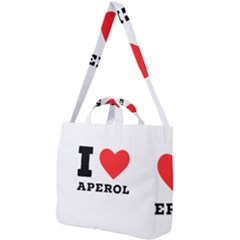 I Love Aperol Square Shoulder Tote Bag by ilovewhateva