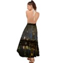 New York Night Central Park Skyscrapers Skyline Backless Maxi Beach Dress View2