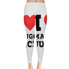 I Love Mango Juice  Inside Out Leggings by ilovewhateva