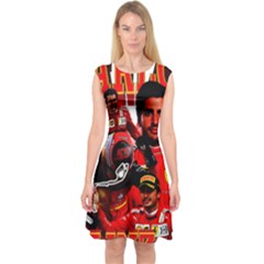 Carlos Sainz Capsleeve Midi Dress by Boster123