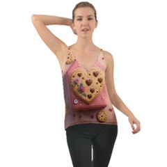 Cookies Valentine Heart Holiday Gift Love Chiffon Cami by Ndabl3x