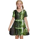 Drink Spinach Smooth Apple Ginger Kids  Short Sleeve Tiered Mini Dress View1