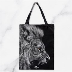 Angry Male Lion Roar Classic Tote Bag by Wav3s