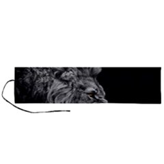 Angry Male Lion Roar Roll Up Canvas Pencil Holder (l) by Wav3s