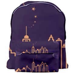 Skyscraper-town-urban-towers Giant Full Print Backpack by Wav3s