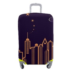 Skyscraper-town-urban-towers Luggage Cover (small) by Wav3s