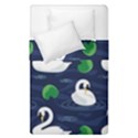 Swan-pattern-elegant-design Duvet Cover Double Side (Single Size) View1