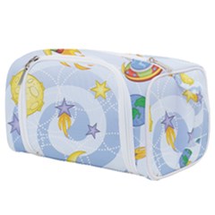 Science Fiction Outer Space Toiletries Pouch by Ndabl3x