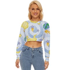 Science Fiction Outer Space Lightweight Long Sleeve Sweatshirt by Ndabl3x