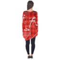 Geometry Mathematics Cube Long Sleeve Tunic  View2