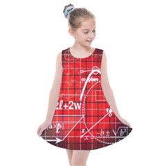 Geometry Mathematics Cube Kids  Summer Dress by Ndabl3x