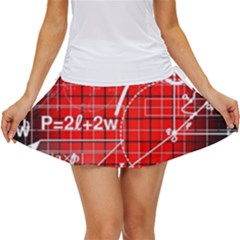 Geometry Mathematics Cube Women s Skort by Ndabl3x