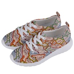 Map Europe Globe Countries States Women s Lightweight Sports Shoes by Ndabl3x