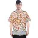 Map Europe Globe Countries States Men s Hawaii Shirt View1