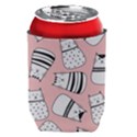 Cute Cats Cartoon Seamless-pattern Can Holder View1