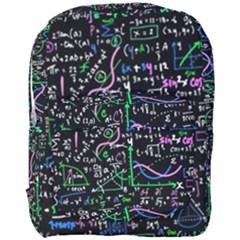 Math-linear-mathematics-education-circle-background Full Print Backpack by Vaneshart