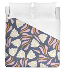 Flowers Pattern Floral Pattern Duvet Cover (queen Size) by Vaneshop