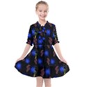 Background Pattern Graphic Kids  All Frills Chiffon Dress View1