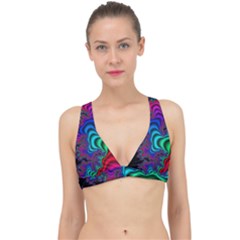 Abstract Piece Color Classic Banded Bikini Top by Vaneshop