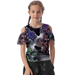 Piece Graphic Kids  Butterfly Cutout Tee by Vaneshop