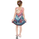 Paper Art Pastel Kids  Sleeveless Dress View2