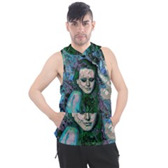 Alphonse Woman Men s Sleeveless Hoodie by MRNStudios