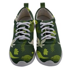 Cute Dinosaur Pattern Women Athletic Shoes by Wav3s