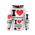 I love gourmet cuisine Kids  Pullover Hoodie View1