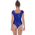 Blue Bubbles Abstract Short Sleeve Leotard  View2