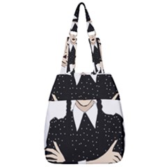 Wednesday Addams Center Zip Backpack by Fundigitalart234