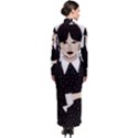 Wednesday addams Turtleneck Maxi Dress View2