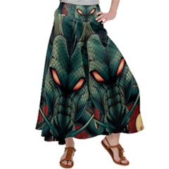 Dragon Art Women s Satin Palazzo Pants by Cowasu