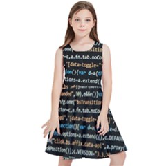 Close Up Code Coding Computer Kids  Skater Dress by Amaryn4rt