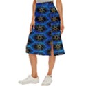 Blue Bee Hive Midi Panel Skirt View2