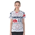 Independence Day Usa Women s Cotton Tee View1