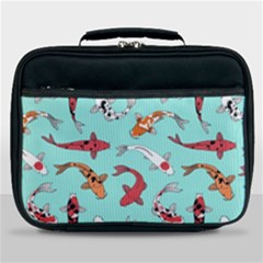 Pattern-with-koi-fishes Lunch Bag by uniart180623