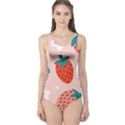 Strawberry-seamless-pattern One Piece Swimsuit View1