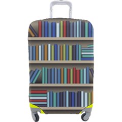 Bookshelf Luggage Cover (large) by uniart180623