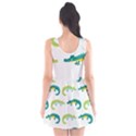 Cute-cartoon-alligator-kids-seamless-pattern-with-green-nahd-drawn-crocodiles Scoop Neck Skater Dress View2