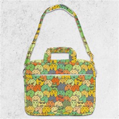 Seamless Pattern With Doodle Bunny Macbook Pro 13  Shoulder Laptop Bag  by uniart180623