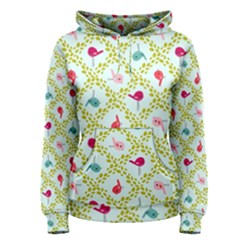 Birds-pattern-background Women s Pullover Hoodie by uniart180623