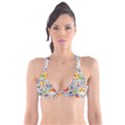 Seamless-pattern-with-wildlife-cartoon Plunge Bikini Top View1