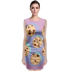 Cookies Chocolate Chips Chocolate Cookies Sweets Classic Sleeveless Midi Dress by uniart180623