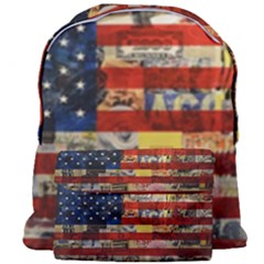 Usa Flag United States Giant Full Print Backpack by uniart180623