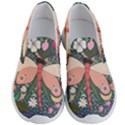 Bug Nature Flower Dragonfly Men s Lightweight Slip Ons View1