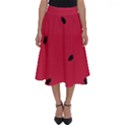 Minimalist Summer Watermelon Wallpaper Perfect Length Midi Skirt View1